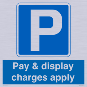 Pay & display charges apply